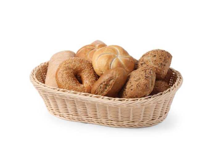 Cesto para pão oval, 380x270x(H)90mm