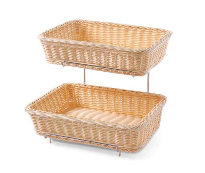 Expositor de cestos para pão GN 1/2, 360x280x(H)290mm