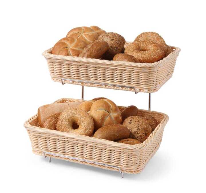 Expositor de cestos para pão GN 1/2, 360x280x(H)290mm