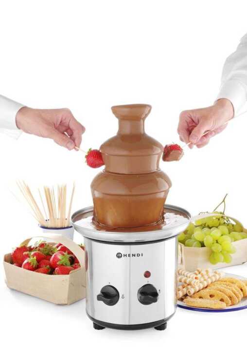 Fonte de chocolate com 3 níveis, 230V/170W, ø215x(H)387mm