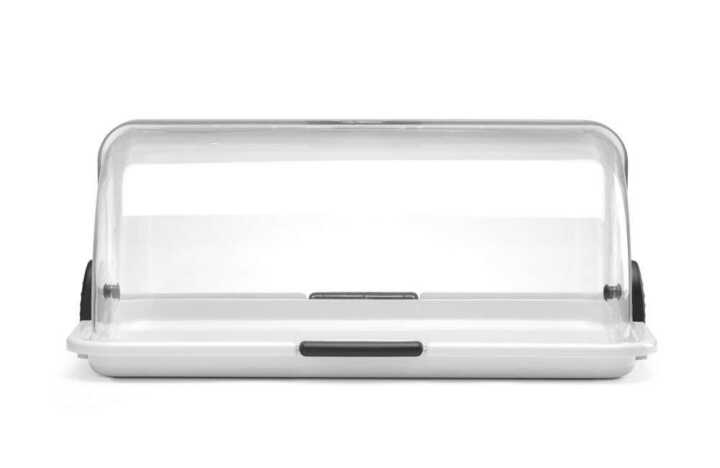 Expositor com tampa basculante Roll top, 465x310x(H)190mm