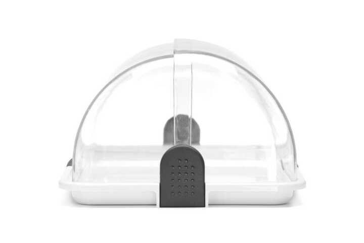 Expositor com tampa basculante Roll top, 465x310x(H)190mm