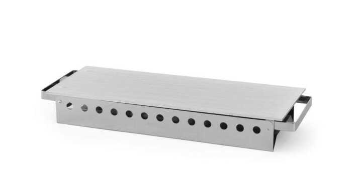 Aquecedor de pratos com 3 bicos, 450x180x(H)65mm