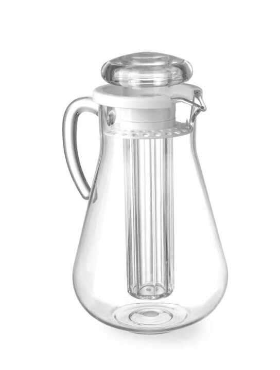 Jarro com tubo para cubos de gelo, 2,2L, ø150x(H)260mm