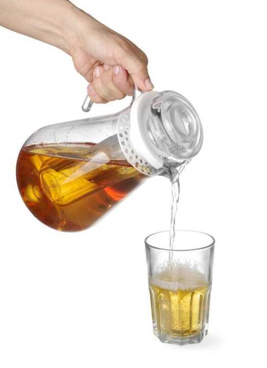 Jarro com tubo para cubos de gelo, 2,2L, ø150x(H)260mm