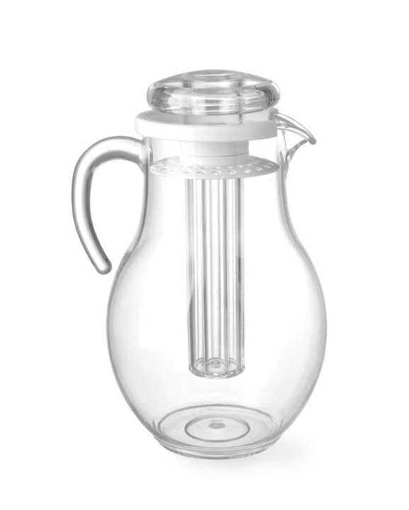 Jarro com tubo para cubos de gelo, 3L, ø170x(H)285mm