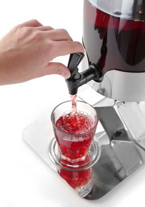 Dispensador de sumo, 5L, 280x220x(H)510mm