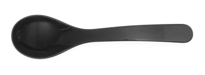 Colher para salada, 0,03L, Preto, 235x55mm