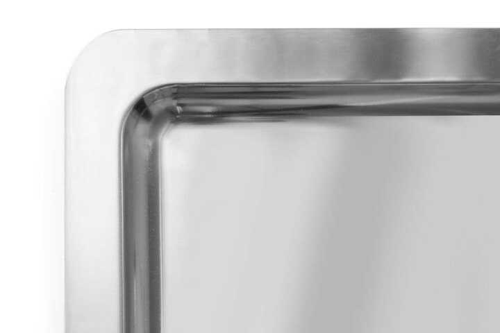Tabuleiro de banquetes GN 1/1 com rebordo liso, GN 1/1, 530x325x(H)10mm