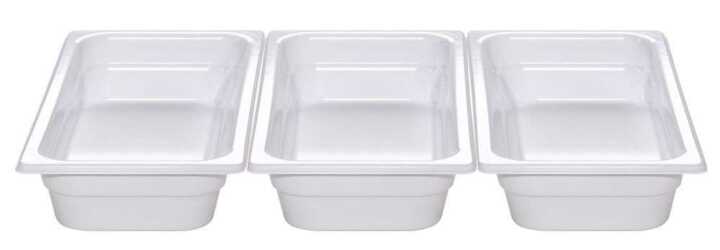 Recipientes em melamina, apenas recipiente, GN 1/6, 176x162x(H)100mm