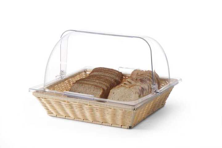 Cesto com tampa basculante, cesto e tampa, GN 2/3, 365x335x(H)245mm
