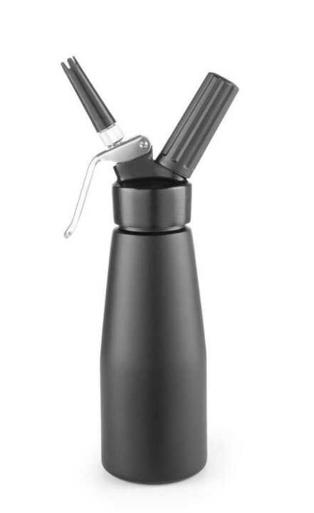 Sifão para natas preto, 0,5L, Preto, ø80x(H)260mm