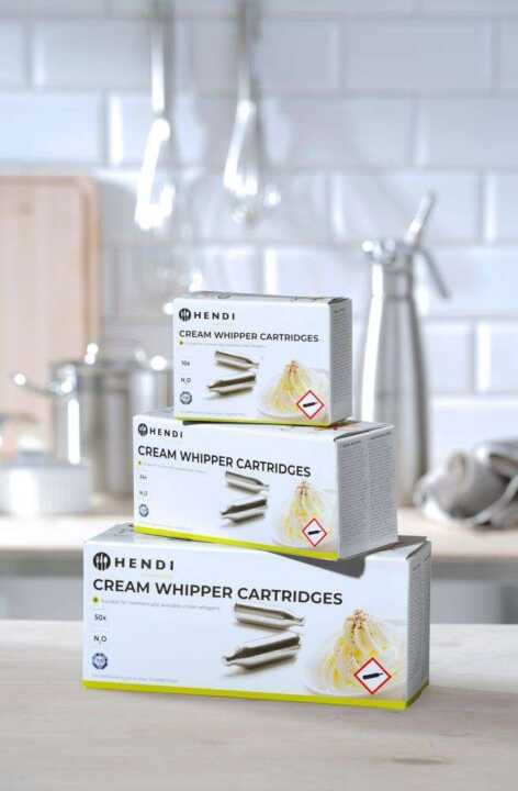 Carregadores de sifões de chantilly, 10 pcs