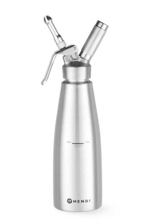 Sifão para natas 0,5L, ø85x(H)235mm