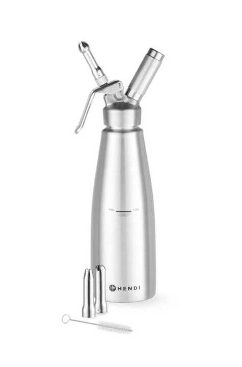 Sifão para natas 1L, ø98x(H)330mm