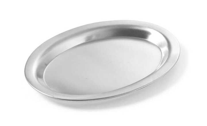 Tabuleiro para café oval, 200x140mm