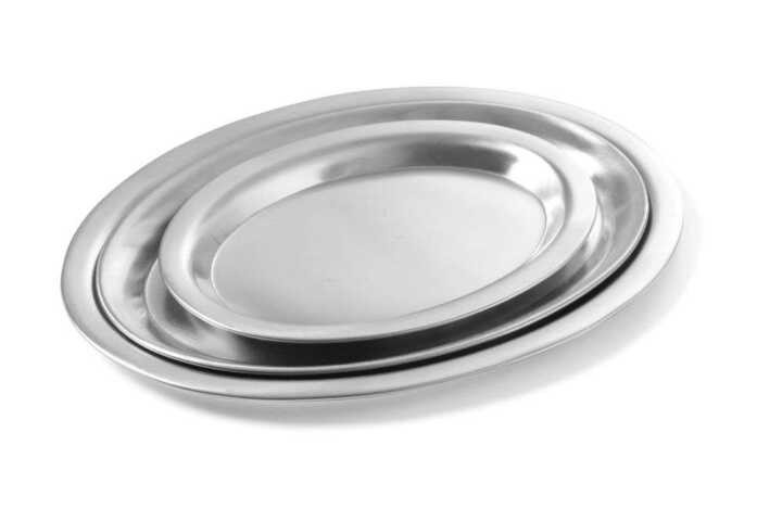 Tabuleiro para café oval, 285x220mm