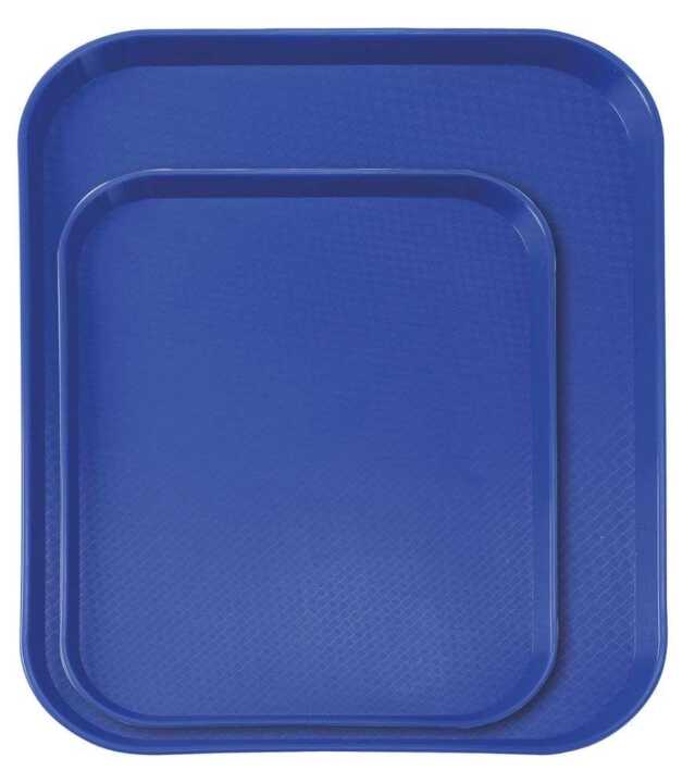 Tabuleiros para fast food pequenos, Castanho, 265x345x(H)20mm