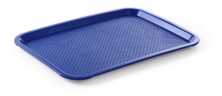 Tabuleiros para fast food médios, Azul, 305x415x(H)20mm