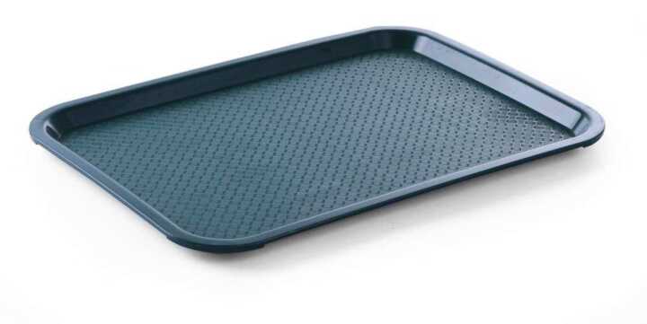 Tabuleiros para fast food médios, Verde, 305x415x(H)20mm