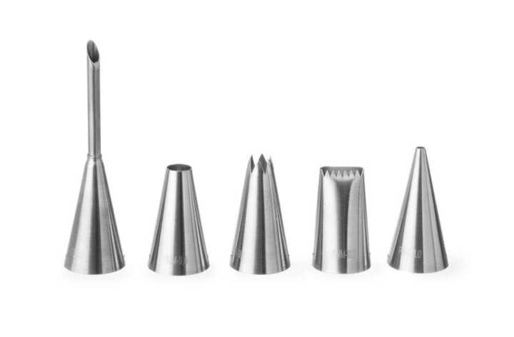 Conjunto de bicos para recheio e decoração,