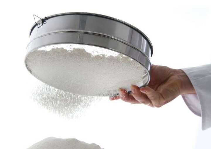 Coador de pasteleiro, para farinha fina e grossa, ø250x(H)75mm