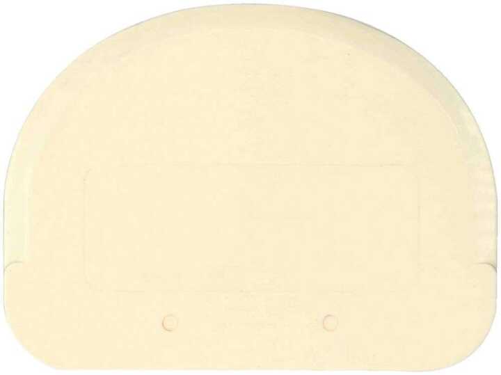 Raspador de massa flexível - 6 unidades, 6 pcs. , 120x88mm