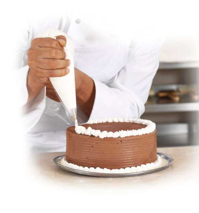 Saco de pasteleiro, transparente, 100 pcs. , 530x285mm