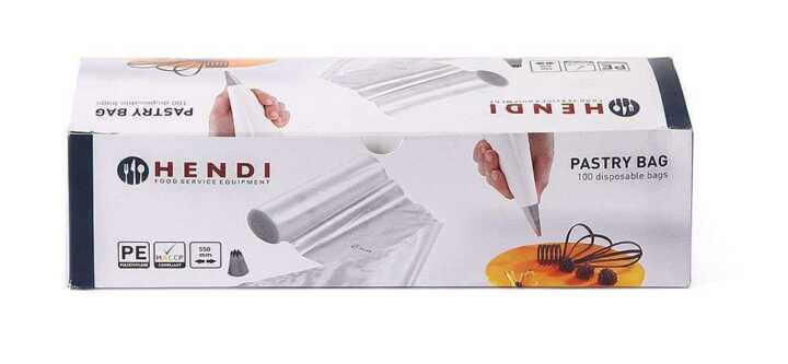 Saco de pasteleiro, transparente, 100 pcs. , 445x220mm