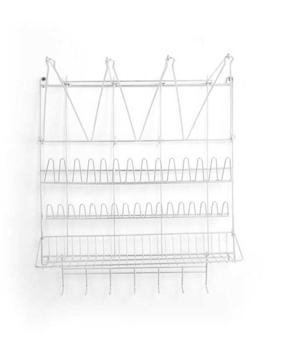 Estante de parede para sacos de pasteleiro, 500x360x(H)560mm