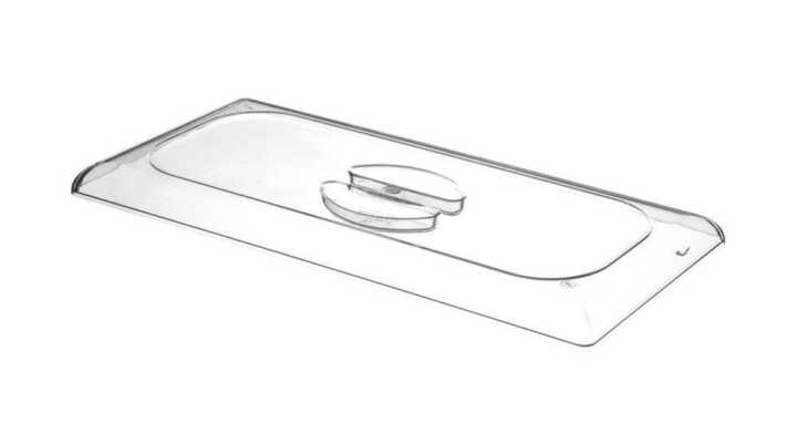 Tampa para recipiente para gelado em policarbonato, 360x165mm
