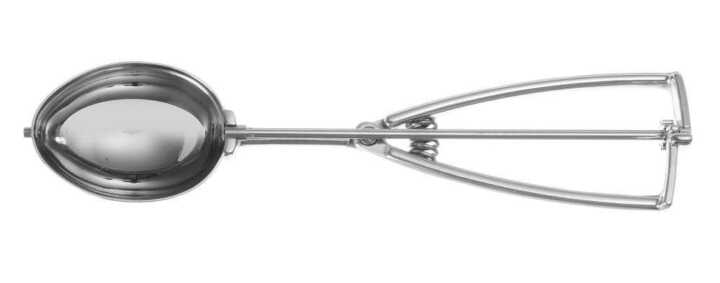 Colher oval de gelado 1/20, 70x52mm