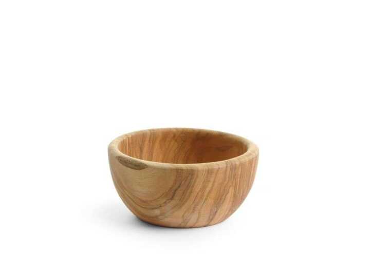Taça de madeira de oliveira, ø125x(H)60mm