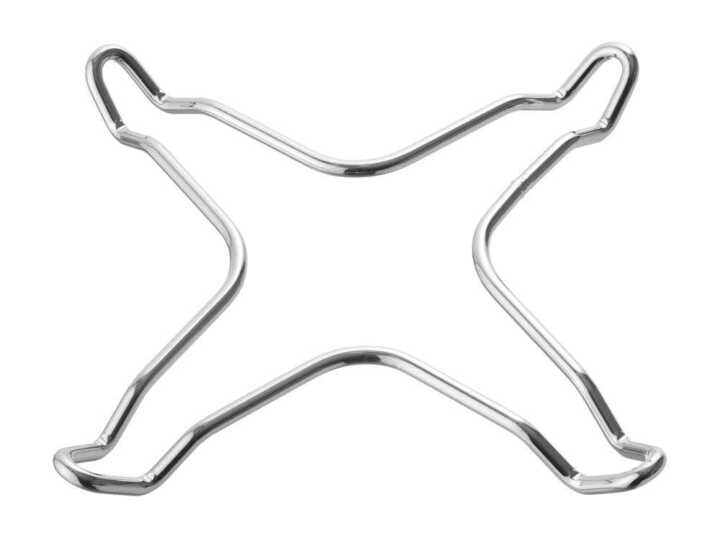 Adaptador de suporte para panelas e caçarolas, 255x255x(H)25mm