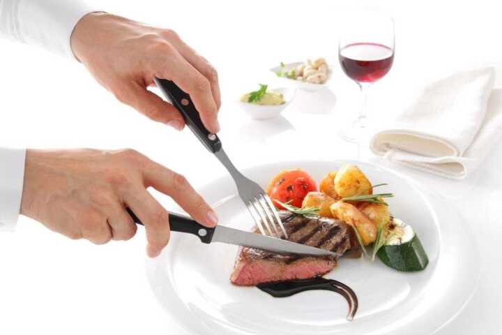 Garfo para bifes - 6 unidades, 6 pcs. , (L)200mm