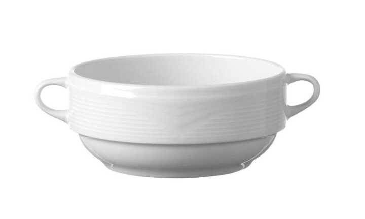 Tigela de sopa e prato, 0,38L, ø120mm