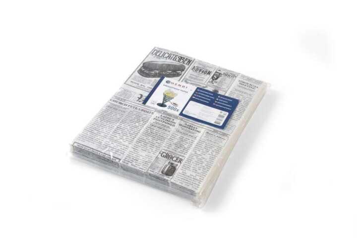Papel antigordura, Impressão de jornal, 500 pcs. , 200x250mm
