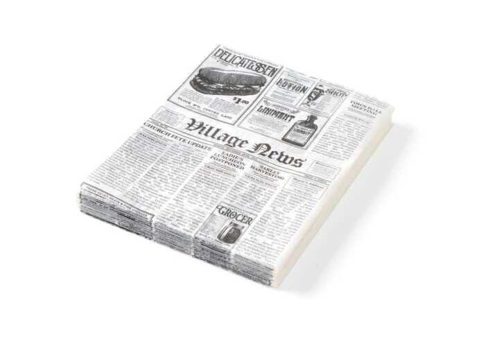 Papel antigordura, Impressão de jornal, 500 pcs. , 200x250mm