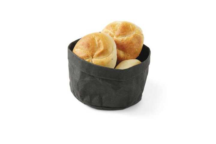Cesto de papel para pão, Bege, 170x170x(H)150mm