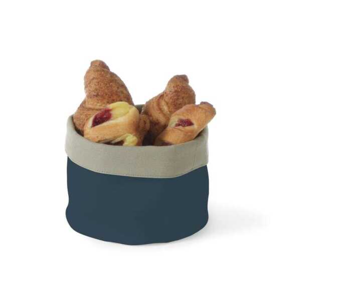 Saco para pão redondo, Cinzento-escuro, ø150x(H)150mm