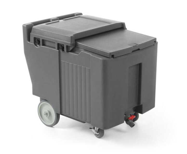 Recipiente para gelo com isolamento – 110 L, 110L, 585x800x(H)745mm