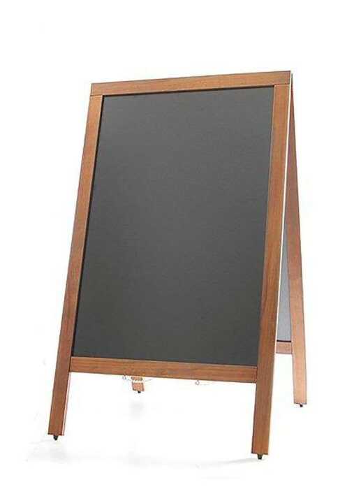 Quadro cavalete para giz, 700x600x(H)1200mm