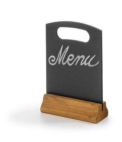 Quadro preto para mesa - 2 unidades, 2 pcs. , 150x50x(H)230mm