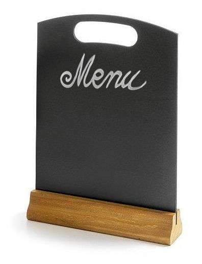 Quadro preto para mesa - 2 unidades, 2 pcs. , 210x50x(H)320mm