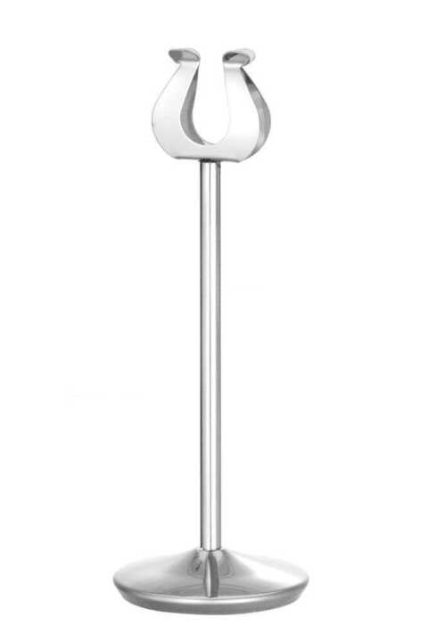 Suporte de ementa para mesa, ø75x(H)200mm