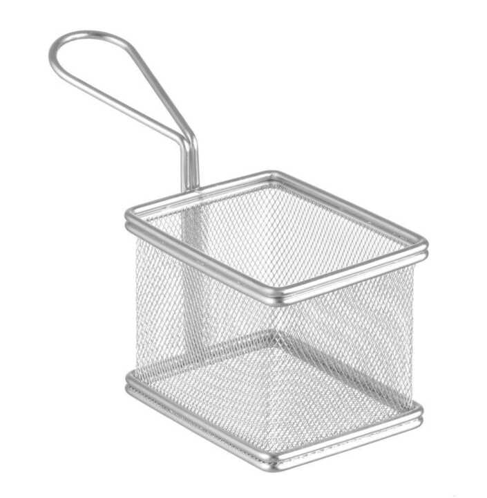 Miniaturas de cesto de fritar, 100x80x(H)75mm