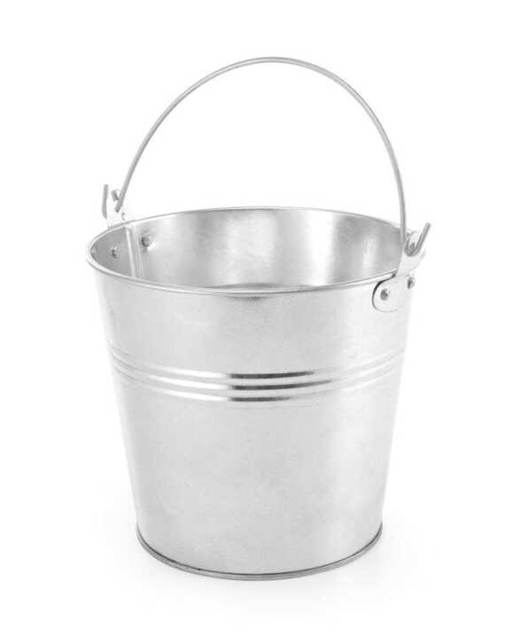 Baldes com pega, ø160x(H)140mm