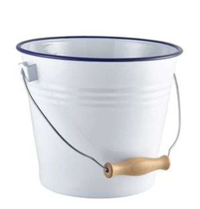 Balde com pega, 5L, ø220x(H)186mm