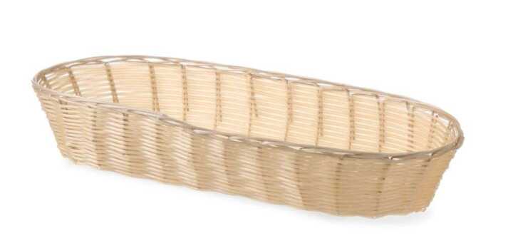 Cesto para pão – oval, 375x140x(H)70mm