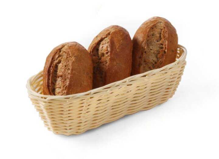 Cesto para pão – oval, 225x110x(H)60mm